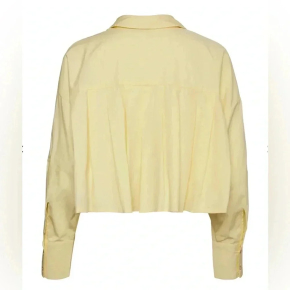 Vera Moda |  Gittana LS Crop Shirt - Picture 5 of 11